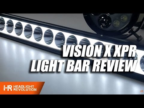 Barre 9 LED Vision X XPR 476 mm 11-32 Volts Faisceau combiné distan