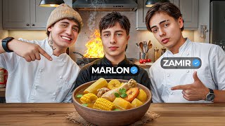 COCINANDO CON ZAMIR Y MARLON (SANCOCHO) 😍😍