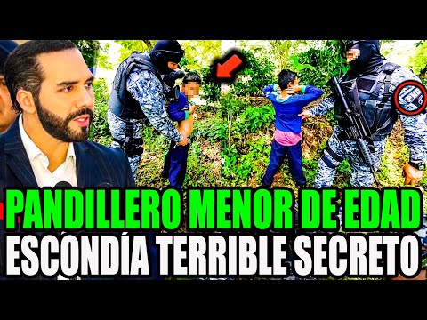 ¡DIOS MIO! MENOR DE EDAD CONFESÓ TERRIBLE SECRETO A BUKELE😱