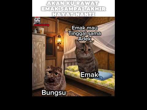 Akan ku rawat emak sampai akhir hayat nanti #memescat #feedshorts #memesad