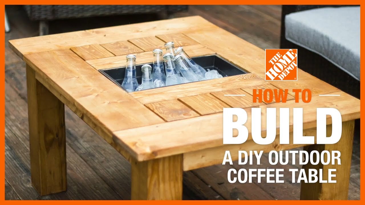 How to Build a DIY Outdoor Coffee Table