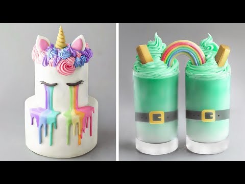 Beautiful Easy Cake Decorating Ideas | Yummy Cake | Awesome Colorful Cake Videos