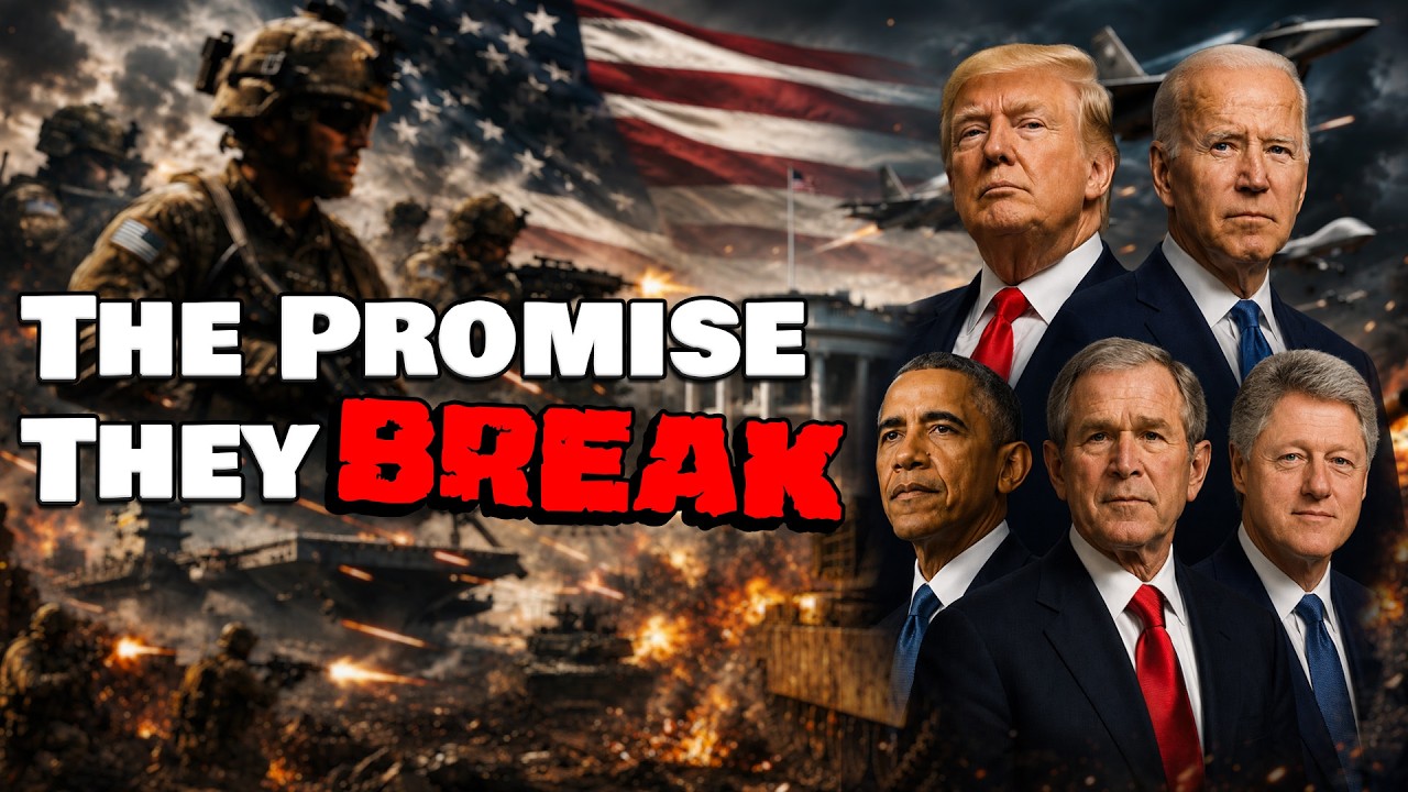 Broken Promises: Presidents (From Clinton to Bush to Obama to Trump) Promise Peace, Deliver War
