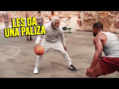NO SE DAN CUENTA QUE ESTE ANCIANO ES UNA ESTRELLA DE LA NBA | Resumen en 10 Minutos