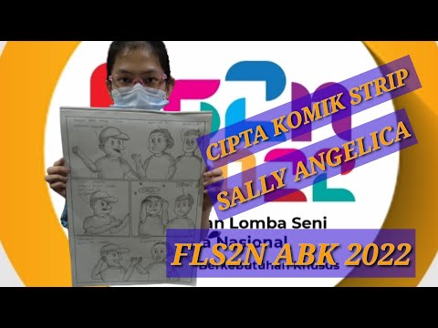FLS2N 2022 - CIPTA KOMIK STRIP - SALLY ANGELICA