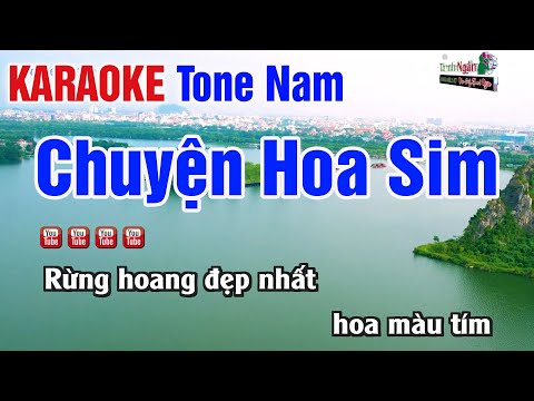 Chuyện Hoa Sim Karaoke Tone Nam – Karaoke Beat Mới Nhạc Sống Thanh Ngân