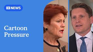 YouTube video thumbnail: Pressure Mounts on One Nation to own or Remove Andrew Hastie 'Traitor' Cartoon