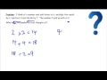 Working Backwards in Problem Solving