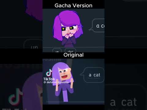 ORIGINAL VS MY STYLE || Lily from Duolingo 💜💜💜 || Gacha meme / Gacha Trend