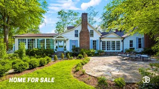 INSIDE A HISTORIC COTTAGE FARMHOUSE w/ Equestrian Barn & 20 Acres | Franklin Luxury Home