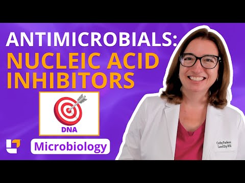 Antimicrobials: Nucleic Acid Inhibitors: Microbiology Pre-Nursing / Pre-Med Students | @LevelUpRN