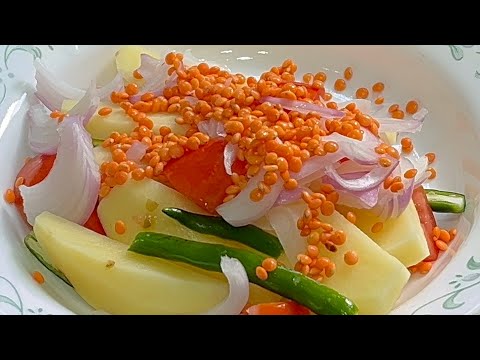 বাড়িতে সব্জি না থাকলে বা খেতে ভালো না লাগলে এক মুঠো মুসুর ডালের এই রান্নাটা তৈরি করে নিন ।