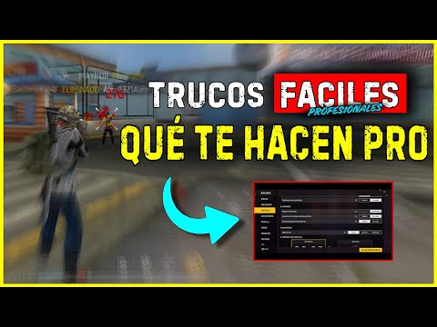 Trucos PROFESIONALES FÁCILES para MEJORAR 300% jugando poco a Free fire