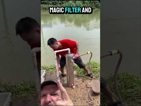 Magic Water Filter?  #lifehack #tools #shorts