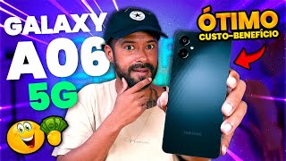 O GALAXY A06 5G é um CELULAR BBB?! 🤔