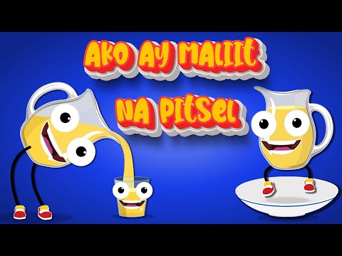 AKO AY MALIIT NA PITSEL | Awiting Pambata Tagalog | tagalog nursery rhymes