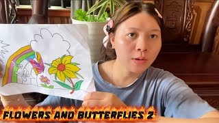 Teacher Nga guides students to color beautiful pictures part 4