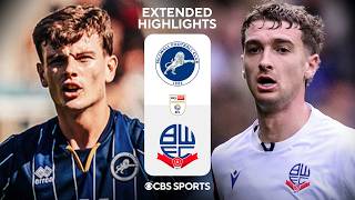Millwall vs Bolton Wanderers: Extended Highlight | EFL Championship | CBS Sports Golazo