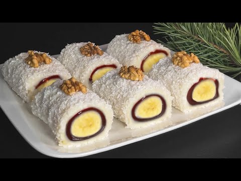 Ich kann es nicht glauben! Rezept in 10 Minuten! Ohne Backen, ohne Gelatine, mit Kondensmilch!