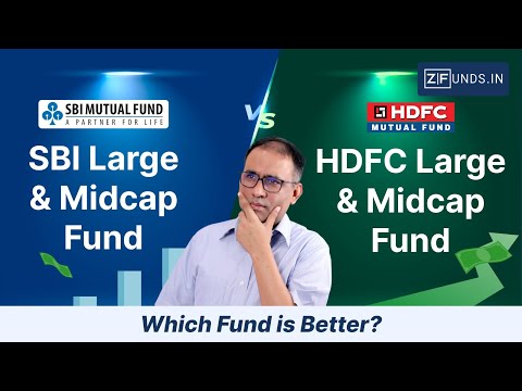 🔴 SBI Large & Midcap Fund vs HDFC Large & Midcap Fund | Which Fund is Better? 📊💰