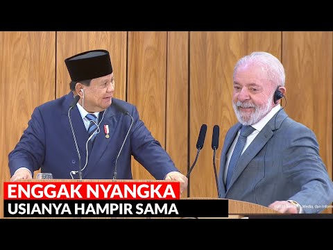 GAGETNYA PRESIDEN BRASIL, Usianya Diungkap HAMPIR SAMA DENGAN PRESIDEN PRABOWO