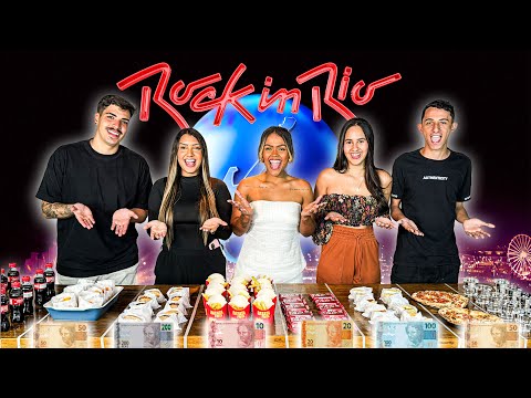 TODA COMIDA DO ROCK IN RIO QUE VOCÊ COMER EU VOU PAGAR!!! (ÀS CEGAS)