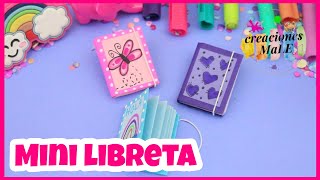 COMO HACER UNA MINI LIBRETA || DIY