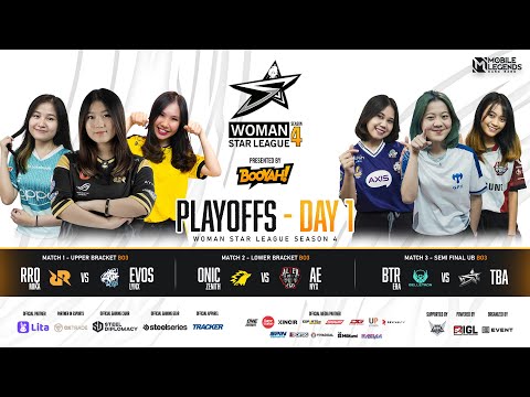 BELLETRON ERA VS RRQ MIKA | WOMAN STAR LEAGUE S4 PLAYOFFS DAY 1
