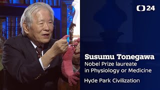 „We have billions of ‚lobsters‘ in our bodies,“ Nobel Prize laureate Tonegawa explains immunity