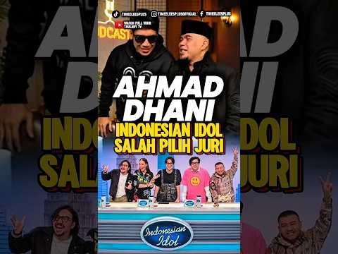 Ahmad Dhani “indonesian idol salah milih juri‼️🤣 #andretaulany #desta #podcast #viral #trending