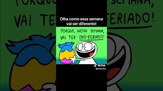 Semana bem diferente kkkkk #segunda  #feriado  #páscoa #pascoa2026