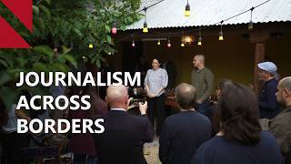 YouTube video thumbnail: Independent Journalists Gather in Yerevan for Cross-Border Media Project