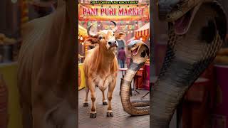 Marvelous Dancing Polish Cow funny cow dance Cow Song Anaconda snake india Pani Puri Street Market