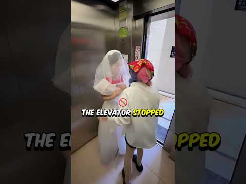 The Elevator Hero Who Outsmarted a Dangerous Man 😳💪🚪