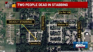 Woman and suspect dead after Elkhart stabbing