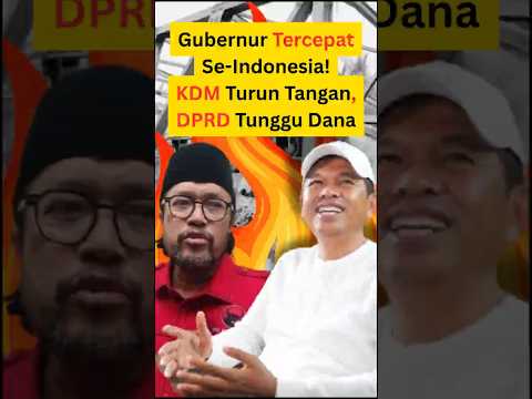 KDM Turun Tangan, DPRD Tunggu Dana #news #kdm #dedimulyadi