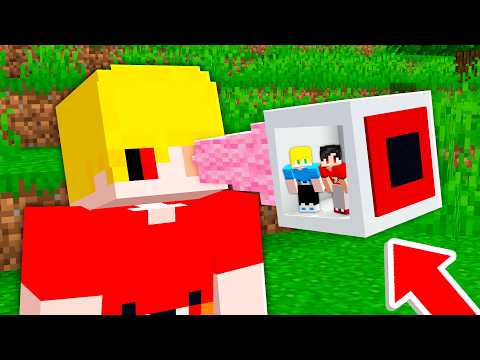 CRIEI BASES 100% SEGURAS nas Cabeças da Turma Reversa no Minecraft...