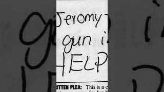 Elle cache un mot d’alerte ! #crime #prison #histoire #horror #police #truestory