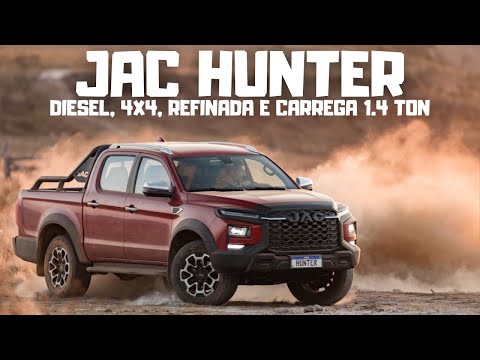 PICAPE HUNTER A DIESEL E 4X4 - JAC DE VOLTA AO JOGO?