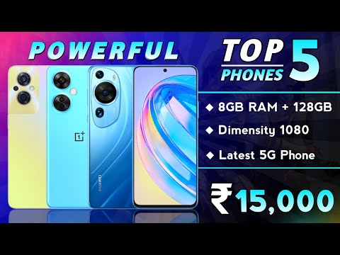 8GB RAM | Top 5 Powerful Phone Under 15000 in June 2023 | 5G Phone Under 15000