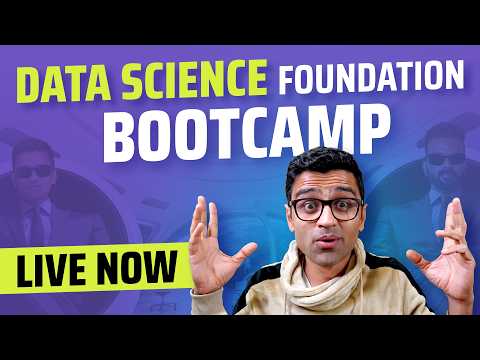 Data Science Foundation Bootcamp is Now LIVE!