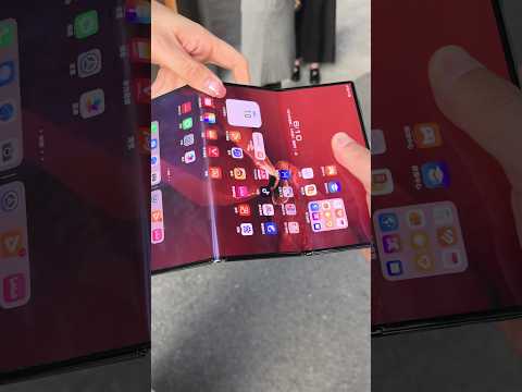 Huawei Mate XT double folding phone 🤯