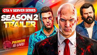 MICHAEL ATTACK ON HITMAN  😱🔥| GTA 5 LIVE 🔥 | SERVER SERIES SEASON 2 🚀@PaimonGamerz  TECHNO GAMERZ