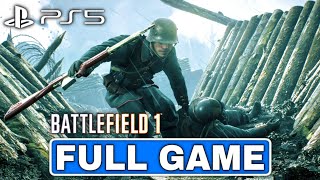 BATTLEFIELD 1 Gameplay Walkthrough (Full Game) PS5 No Commentary