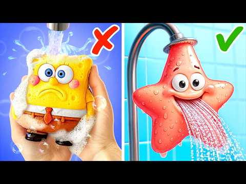 Help Sponge Bob Find A New Home! ⭐️ *Mini Fish Tank From Bikini Bottom LEGO*