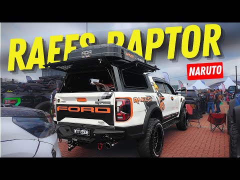 Ford Raptor T9 Camper Style x Naruto – Jutsu di Atas Jalan Raya!
