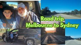 Melbourne to Sydney Road Trip with family || Road trip Australia 🇦🇺 