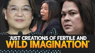 'Nilulutong plano' laban kay VP Sara, bunga umano ng 'fertile and wild imagination' ayon sa Palasyo