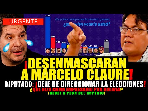 DESENMASCARAN A MARCELO CLAURE ¡DIPUTADO HIZO CALLAR A PEÓN DE LA PRENSA VENIDA!