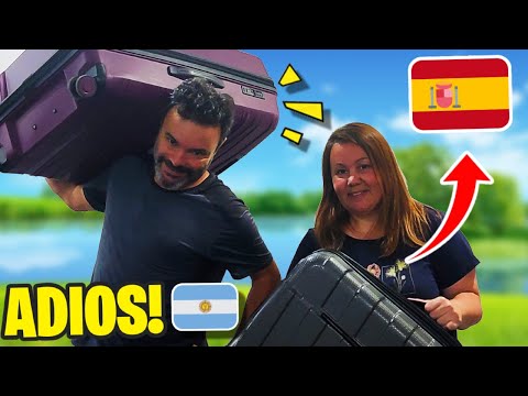 ¡VOLVEMOS A ESPAÑA! 😱 Despues de 2 AÑOS! Todo esto nos llevamos..